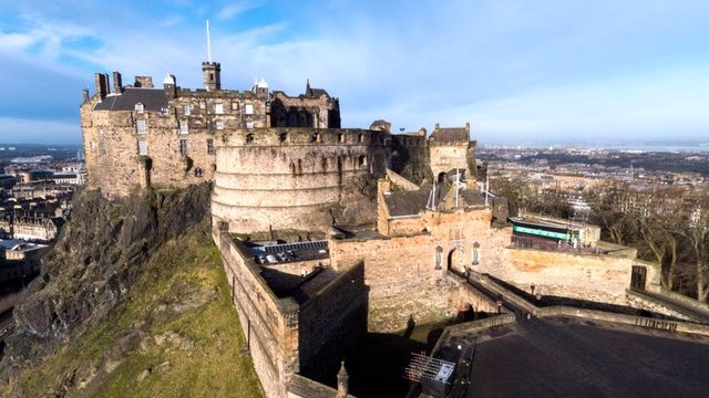 The Edinburgh Castle is sure to complete that motorhome adventure in Scottish lands. - from BBC News